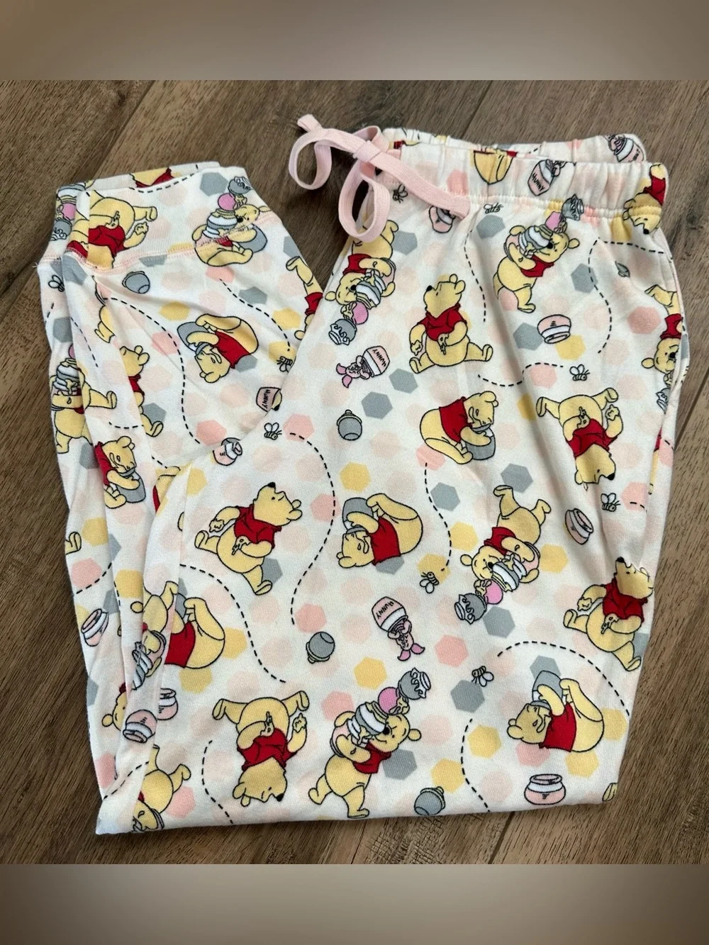 NEW! Disney Winnie the Pooh Women’s 2-Piece Pajama Lounge Set, Disneyland, Large - Picture 6 of 12